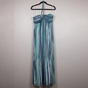Lauren Conrad stripe halter maxi dress-8
